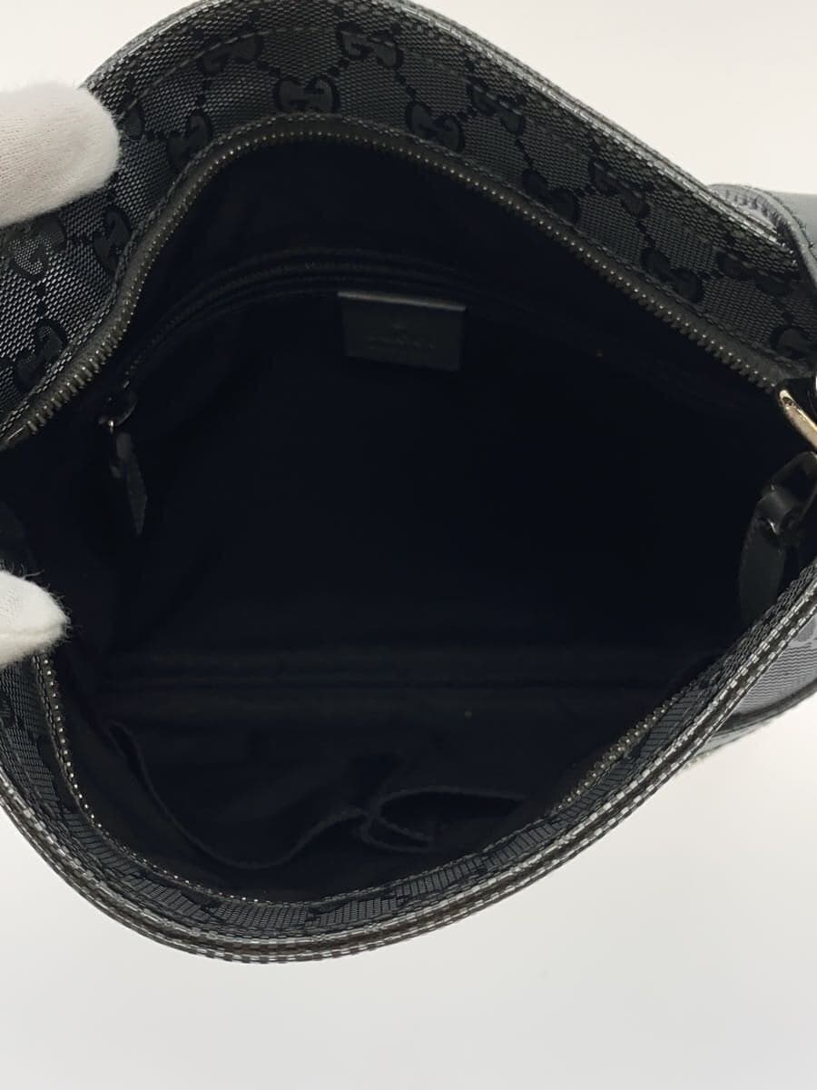 GUCCI Shoulder Bag GG Imprimé PVC BLK 295257 FU4CR 1000 6