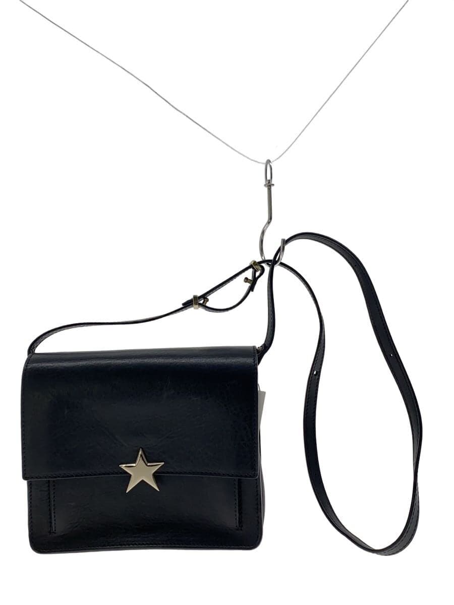 Rika Shoulder Bag Leather BLK