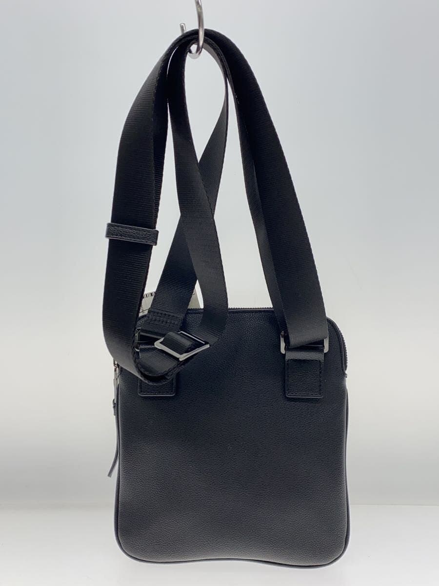 ARMANI EXCHANGE Shoulder Bag Leather BLK Solid 3