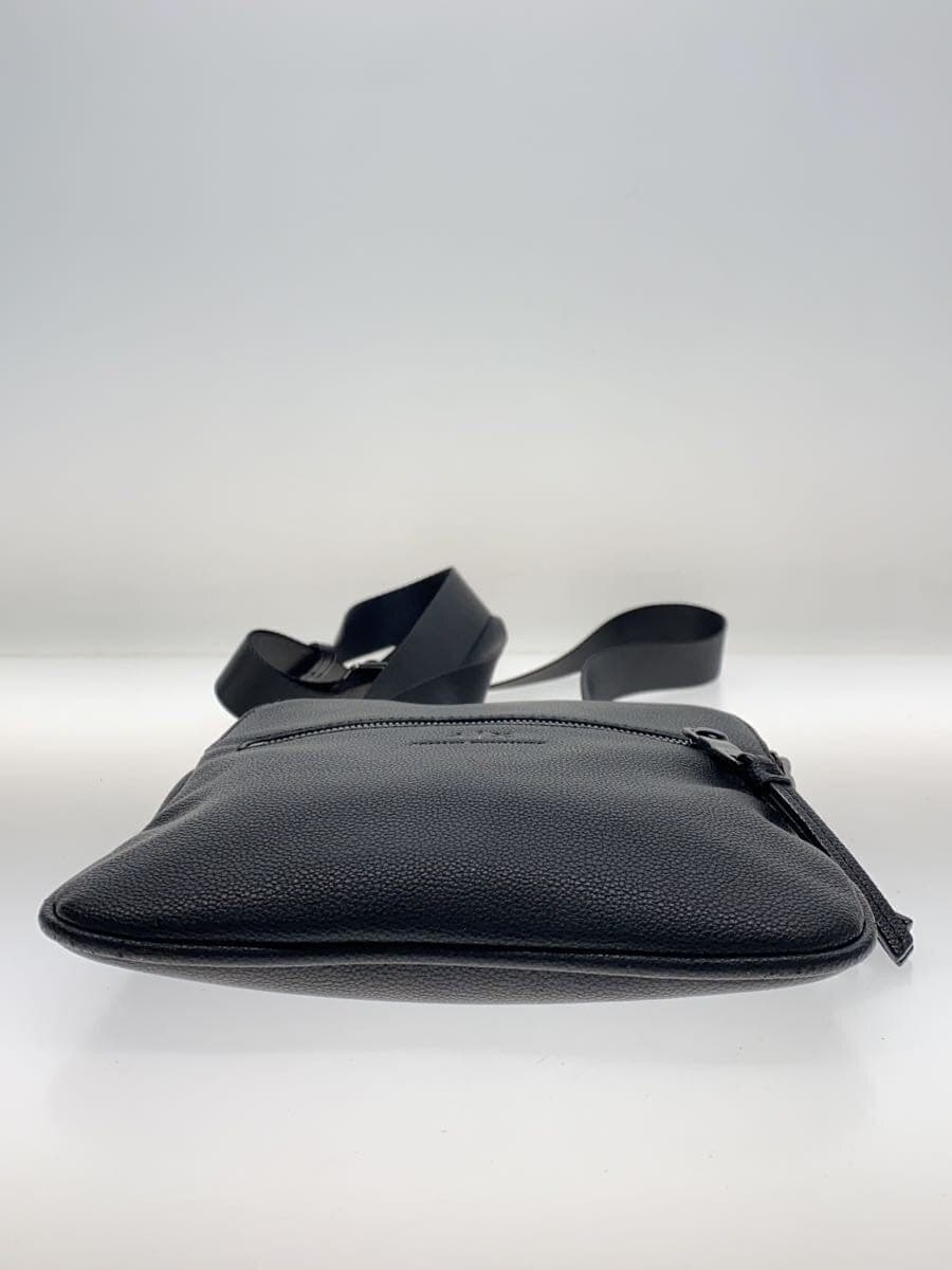 ARMANI EXCHANGE Shoulder Bag Leather BLK Solid 4