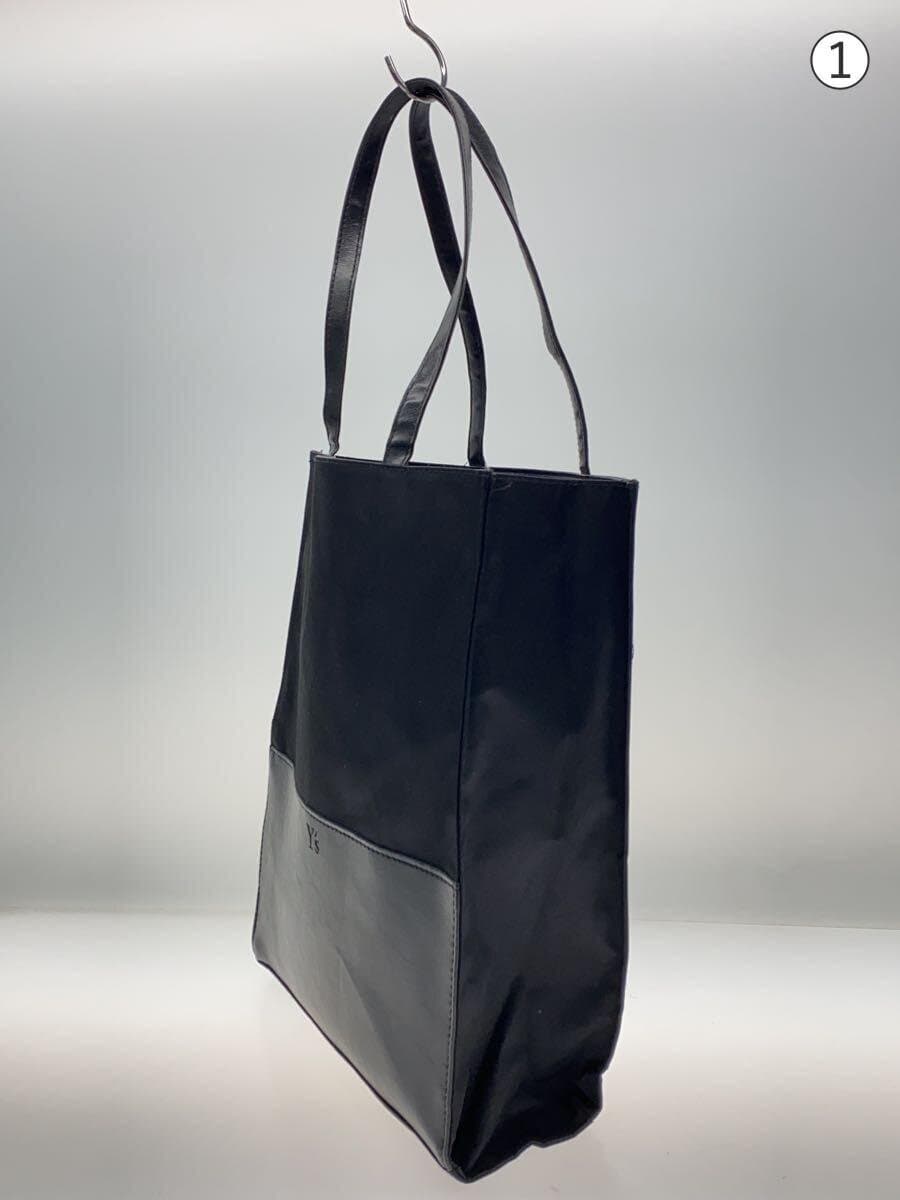 Y’s Tote Bag BLK Solid 2