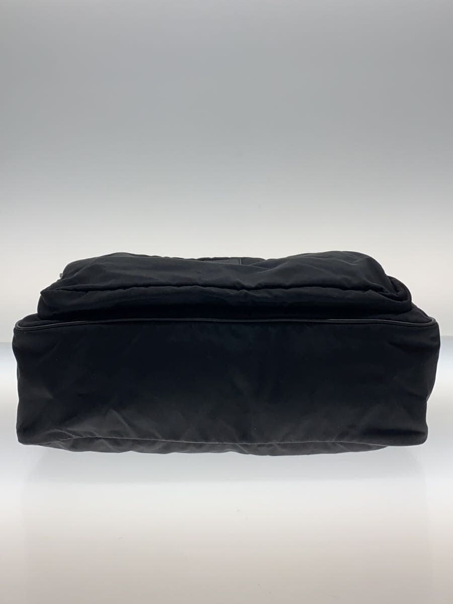 BALLY Briefcase Nylon Black Plain 4