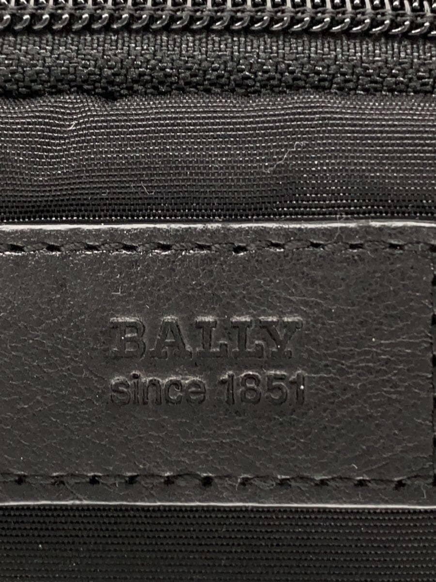 BALLY Briefcase Nylon Black Plain 5