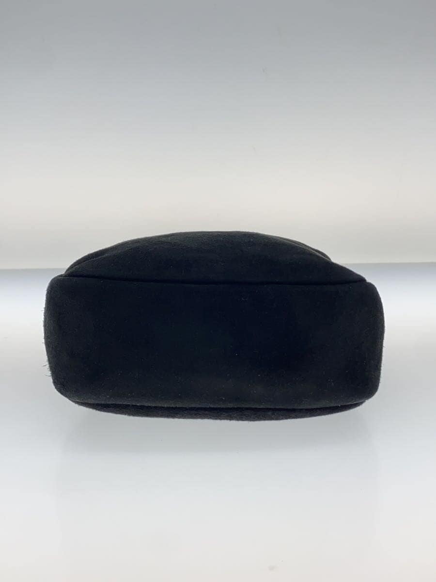 myweakness shoulder bag suede BLK plain 4