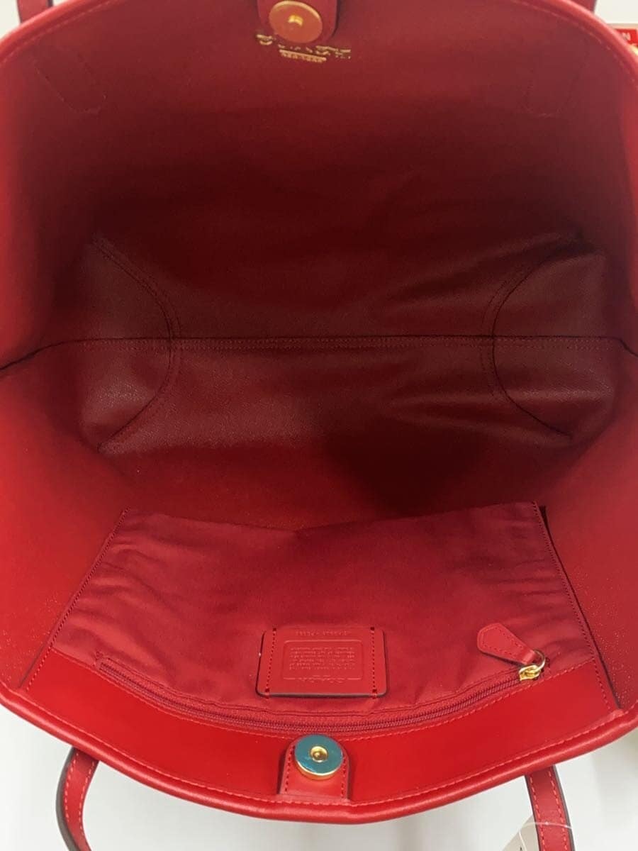 COACH bag leather BRW 6