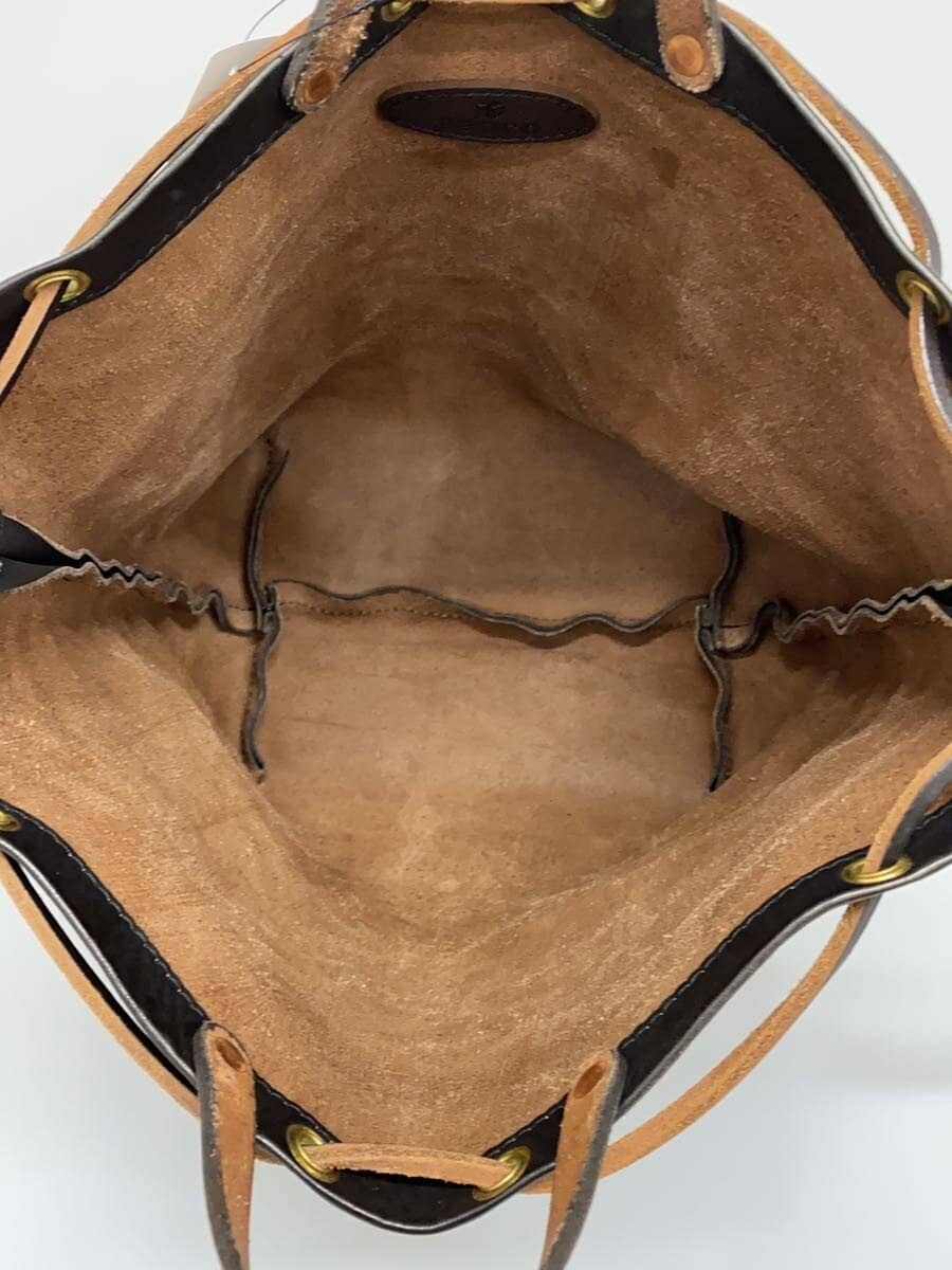 vasco Tote Bag Leather BRW VS-210L 6