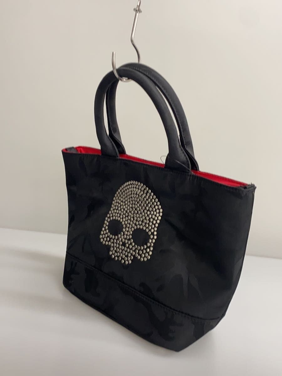 HYDROGEN Tote Bag Nylon BLK Camouflage Scar Lu Mini Tote 2