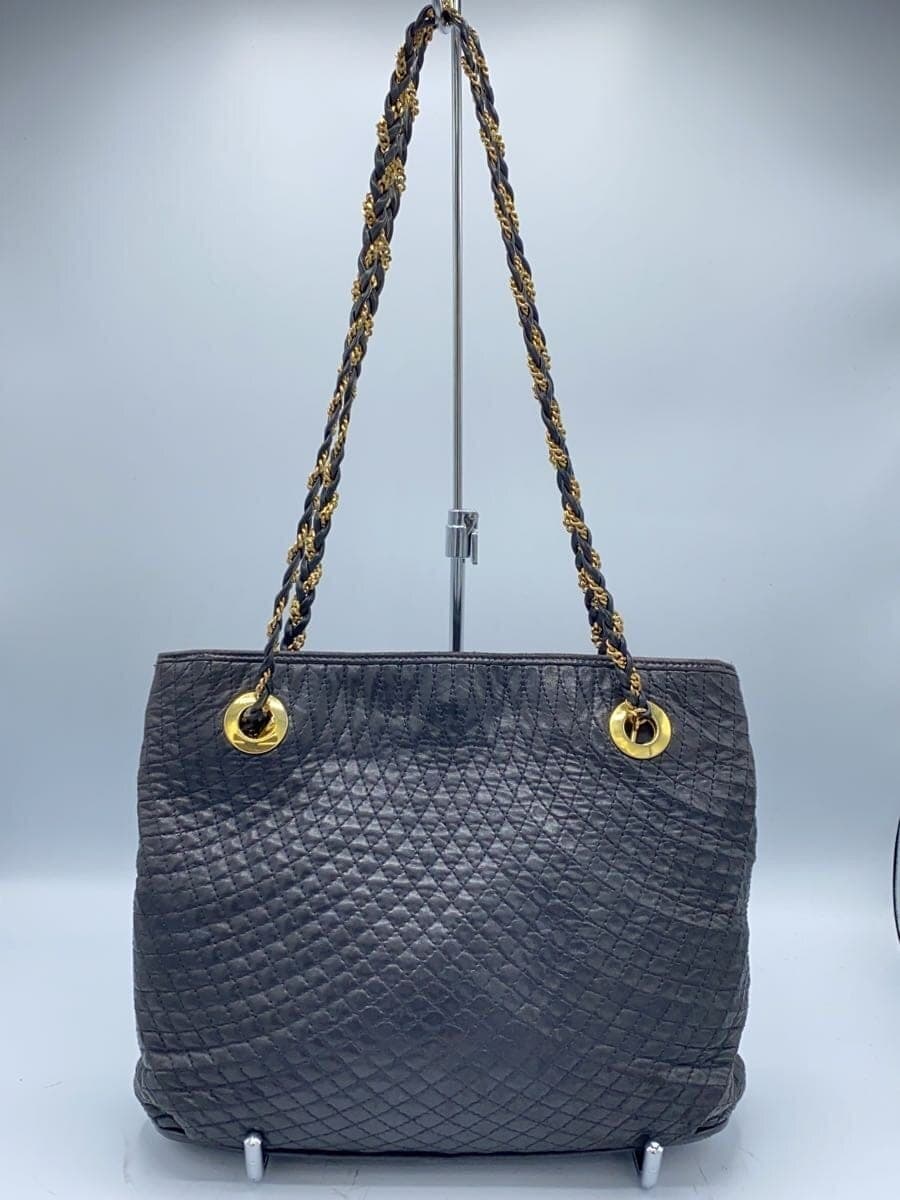 BALLY shoulder bag leather black plain 3