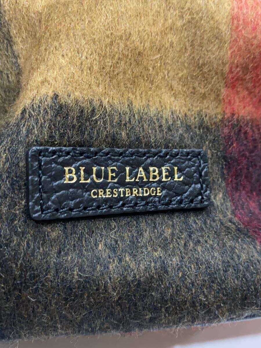 BLUE LABEL CRESTBRIDGE Shoulder Bag RED Check 55N1-441-40 5