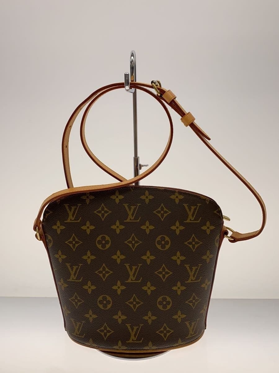 LOUIS VUITTON Drouot _Monogram Canvas PVC BRW 3
