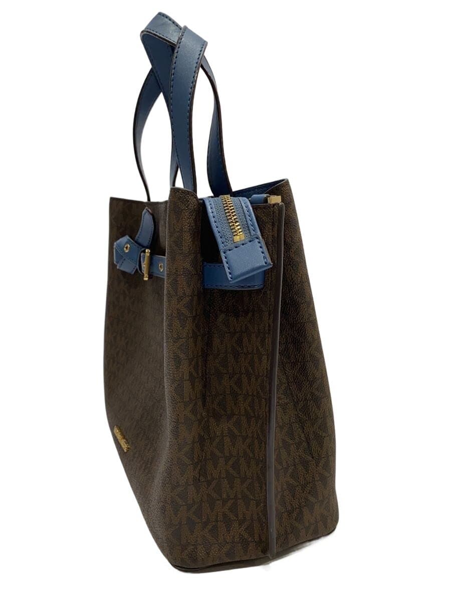 MICHAEL KORS Tote Bag PVC BRW All Over Pattern 35F0GU5S3B 2