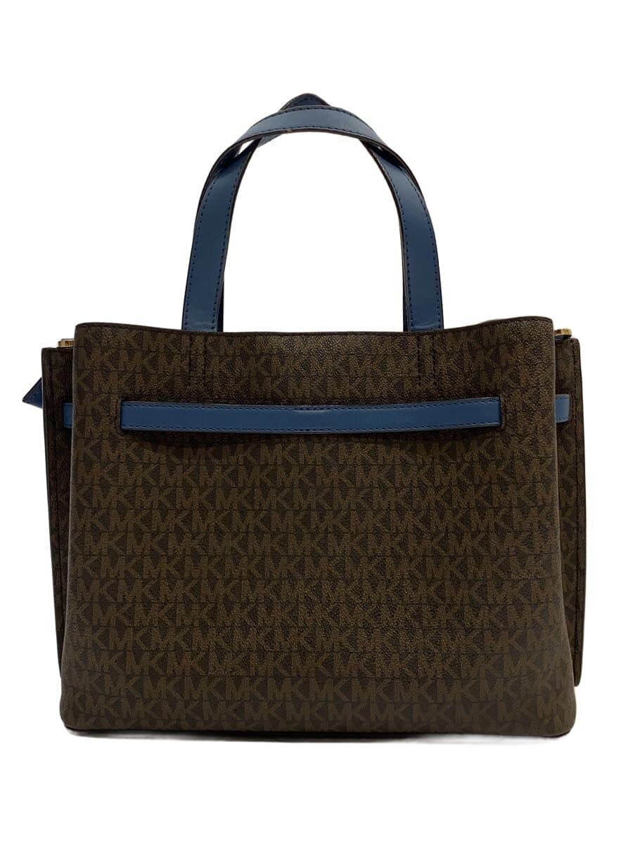 MICHAEL KORS Tote Bag PVC BRW All Over Pattern 35F0GU5S3B 3