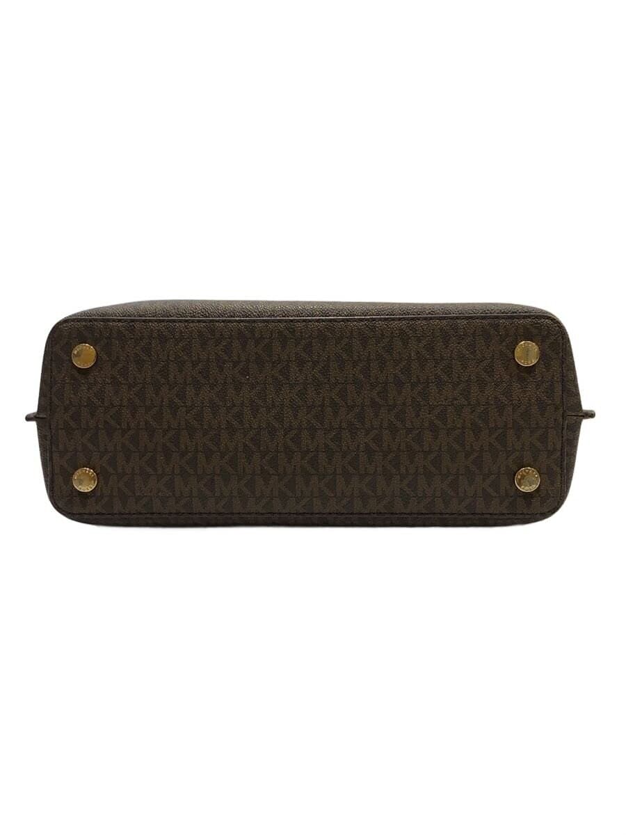 MICHAEL KORS Tote Bag PVC BRW All Over Pattern 35F0GU5S3B 4