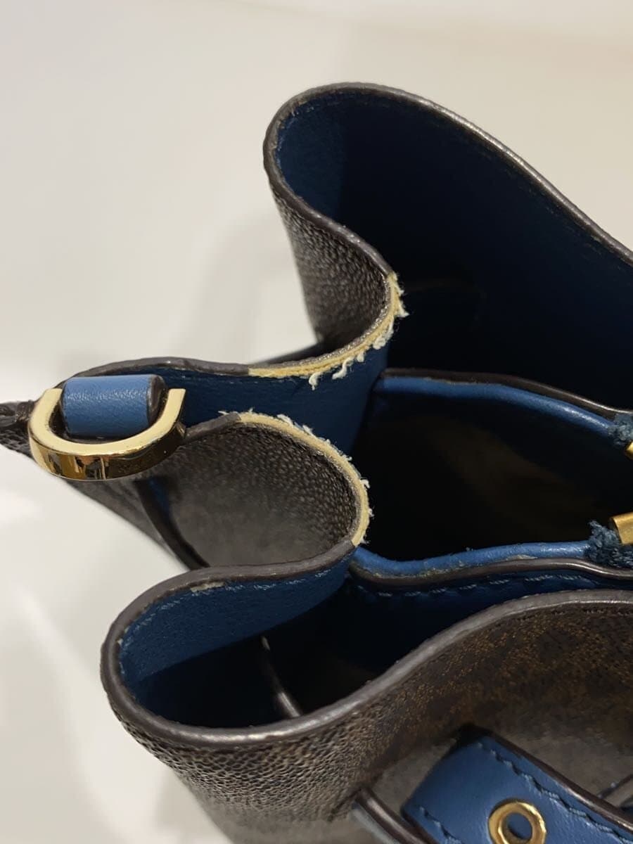 MICHAEL KORS Tote Bag PVC BRW All Over Pattern 35F0GU5S3B 9