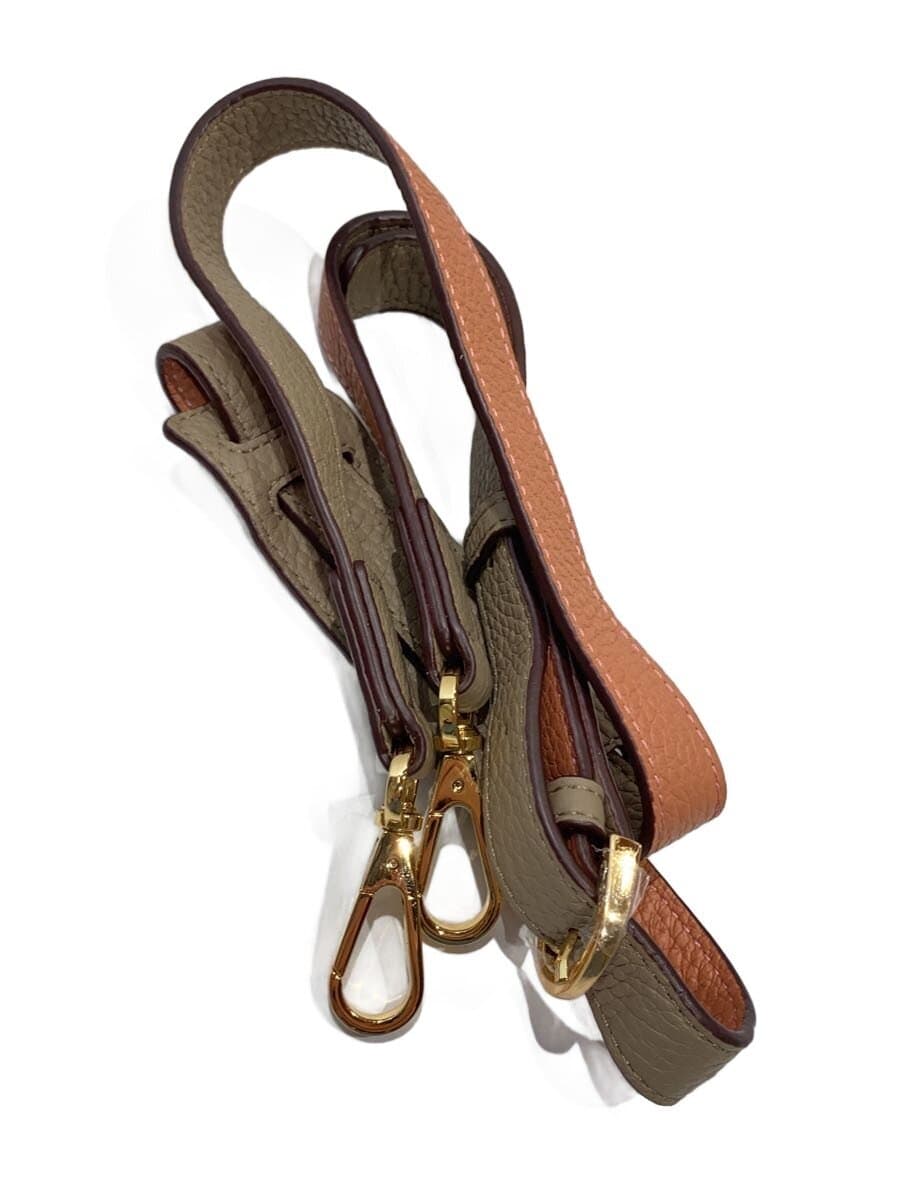 COCOCELUX GOLD Shoulder Bag Leather BEG 7