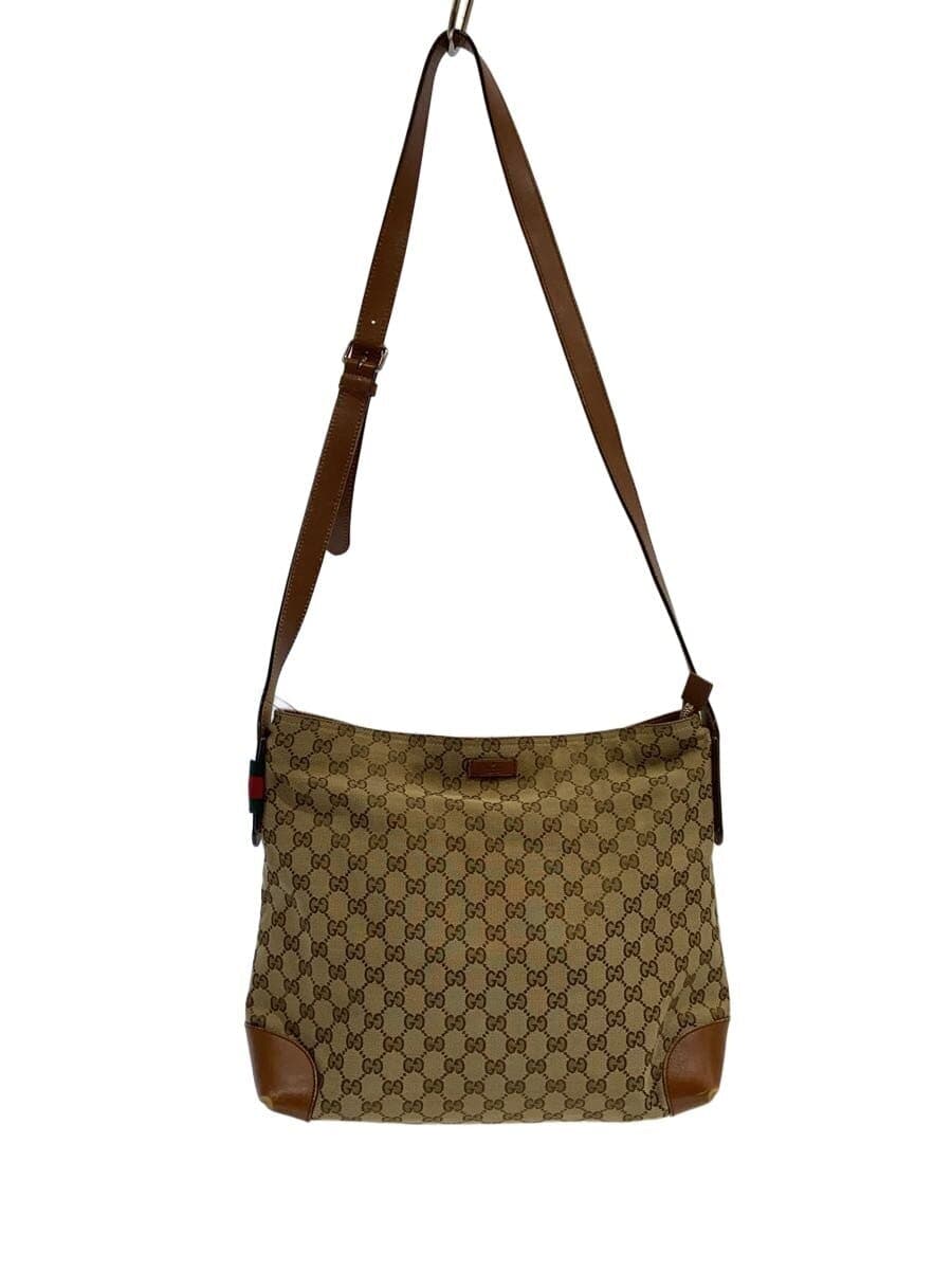 GUCCI Boston Bag_GG Canvas Canvas BRW 308930 F4CSN 8527