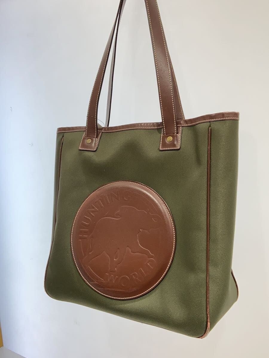 HUNTING WORLD tote bag -- GRN 2