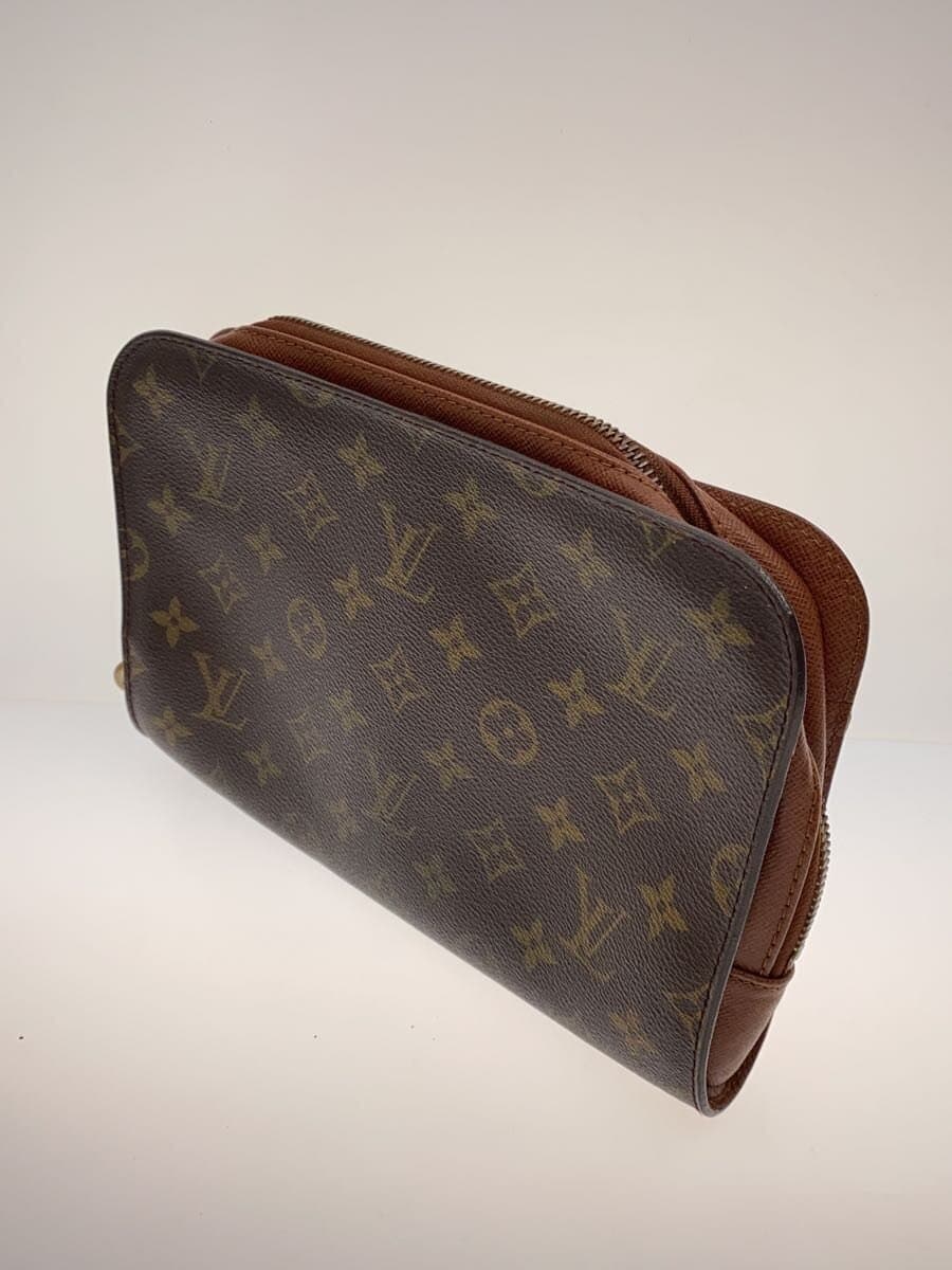 LOUIS VUITTON Orsay _Monogram Canvas PVC BRW 2