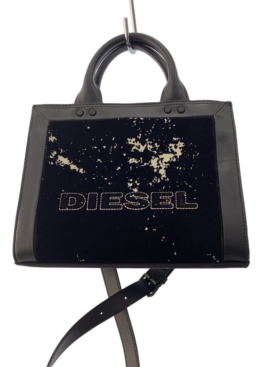 DIESEL Diesel Shoulder Bag BLK Scuff、With Stain