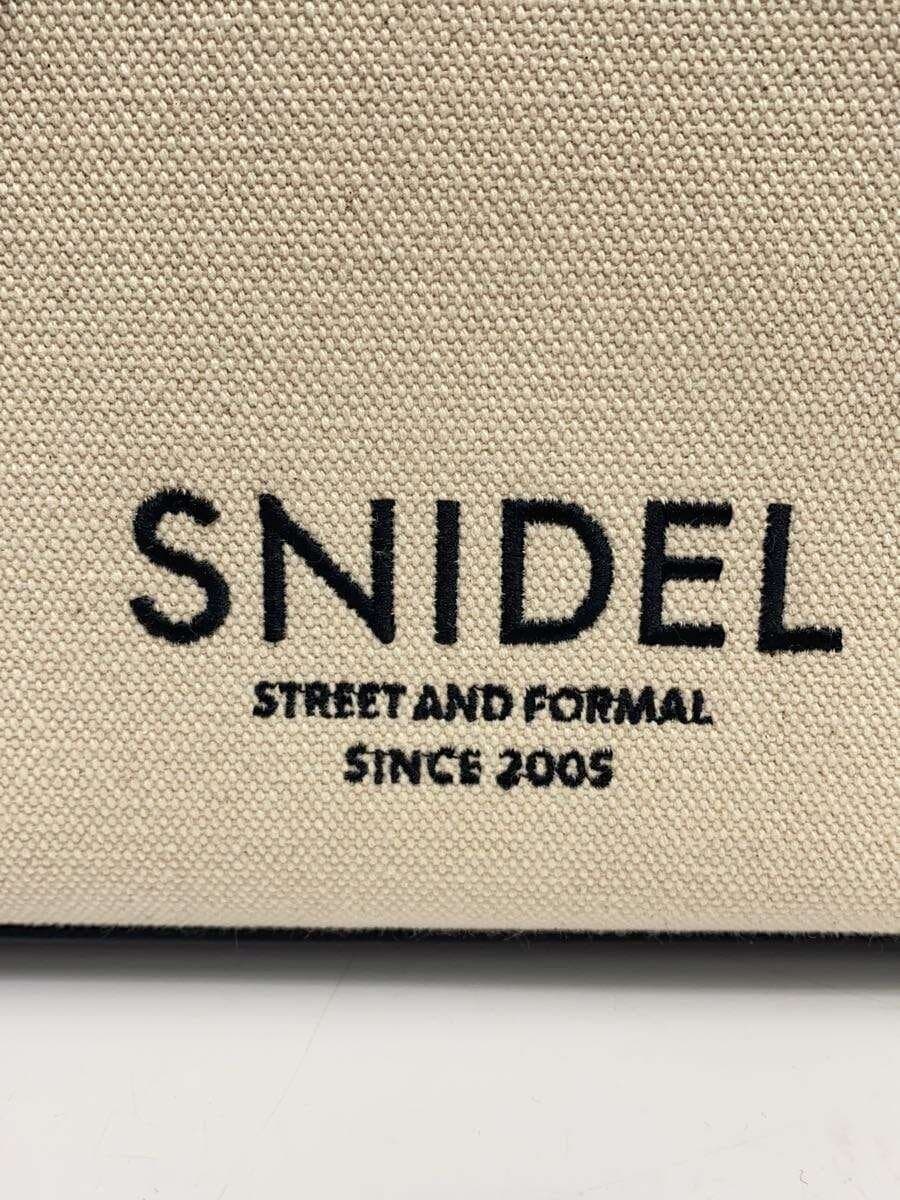 SNIDEL Canvas Logo Bag -- BEG SWGB251618 5