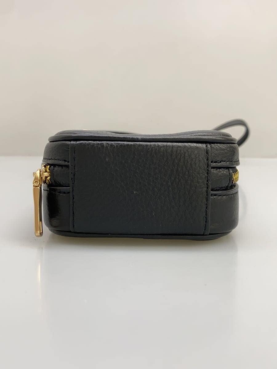 COACH Shoulder Bag Leather BLK CB854 4