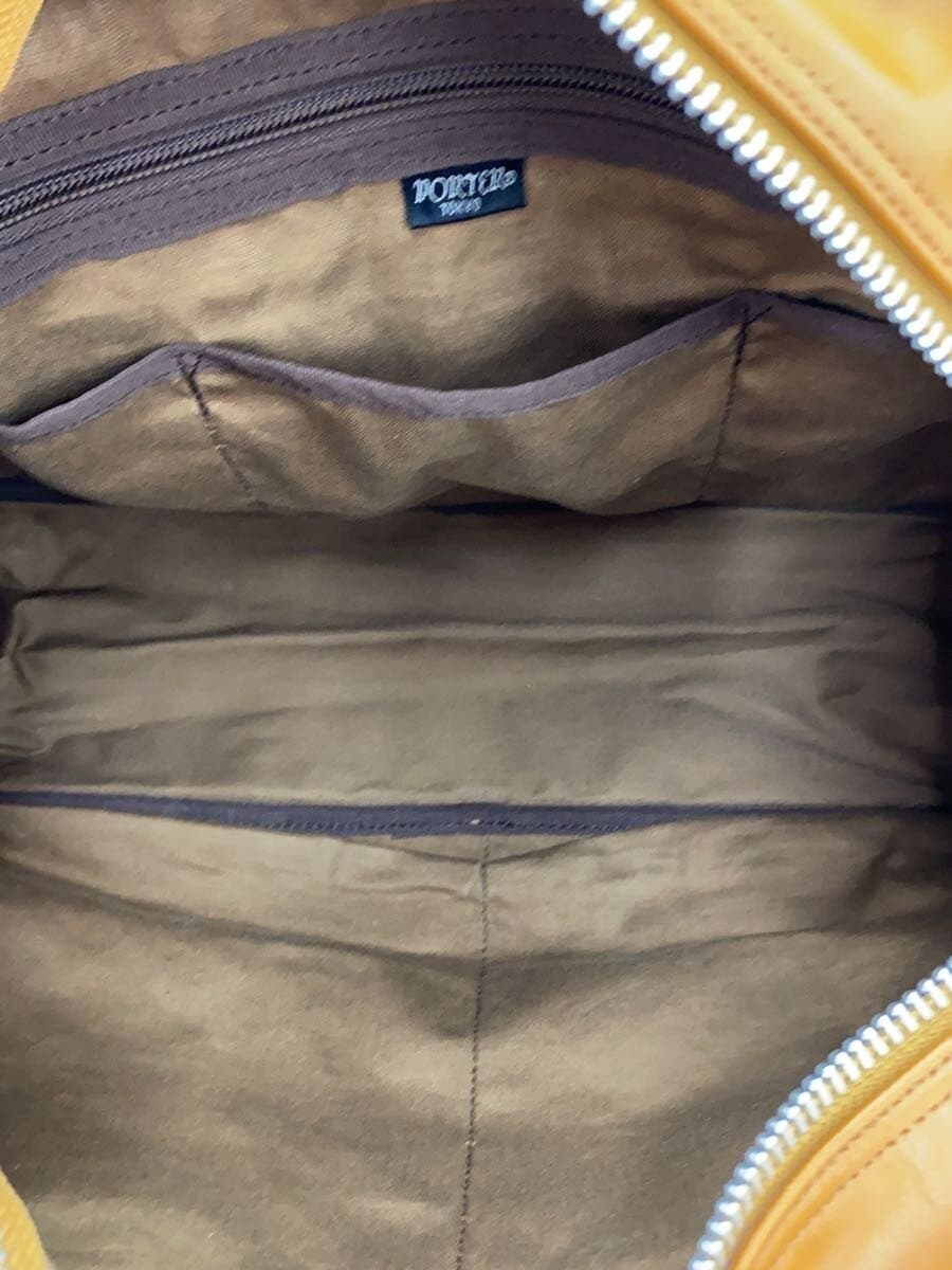 PORTER Boston Bag Leather CML 6