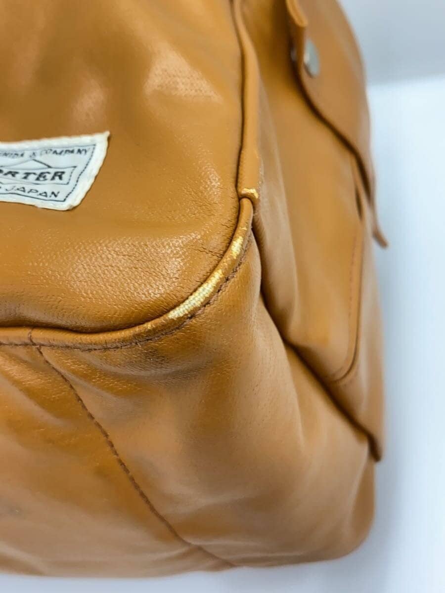 PORTER Boston Bag Leather CML 7