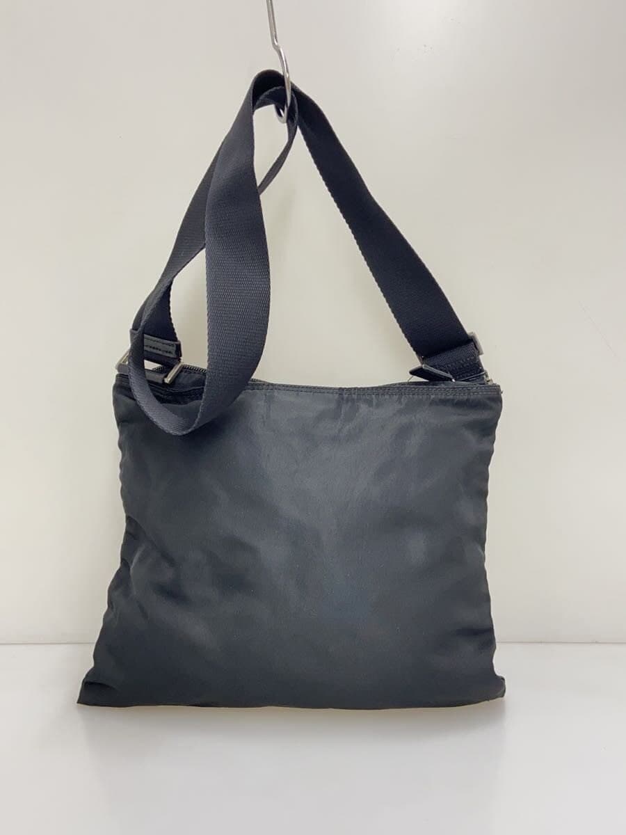 PRADA shoulder bag nylon BLK 3