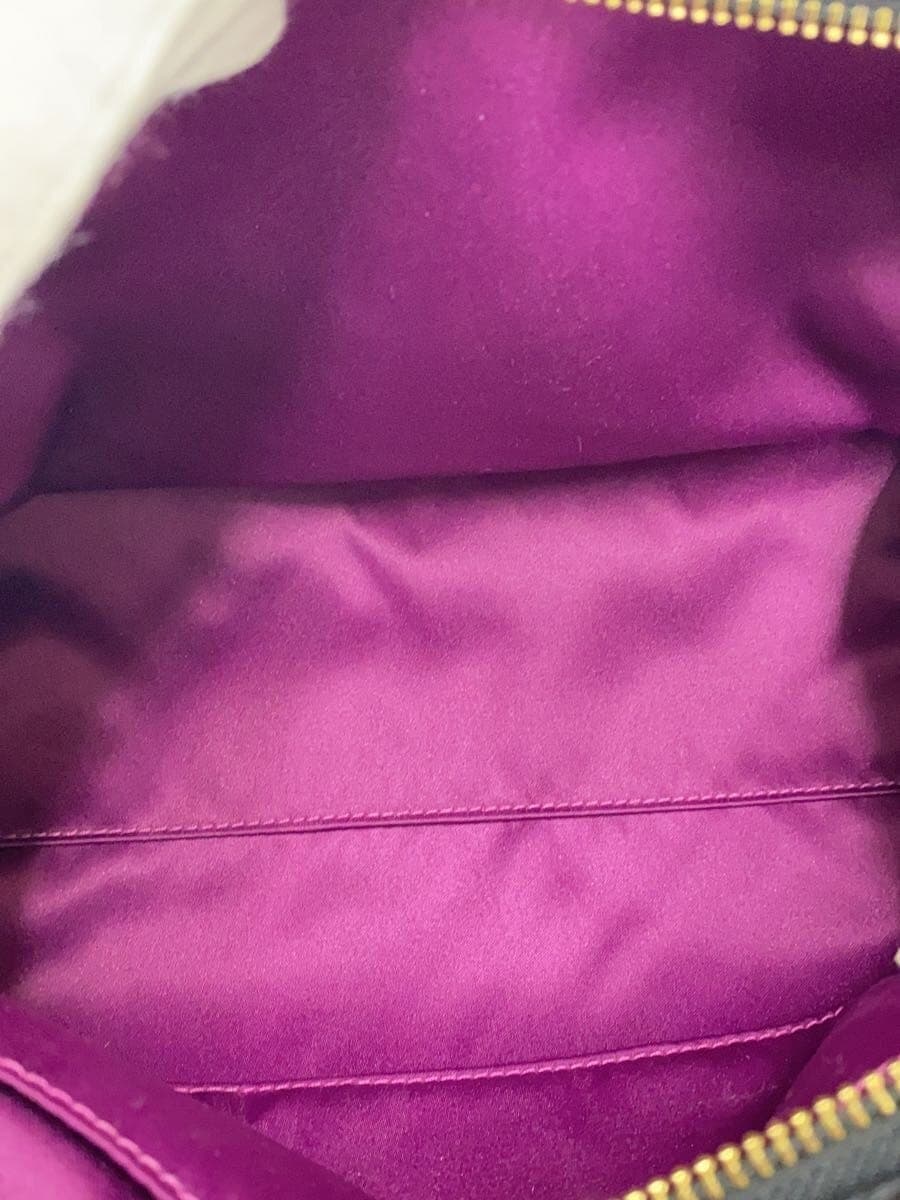 COACH handbag leather BLK 6