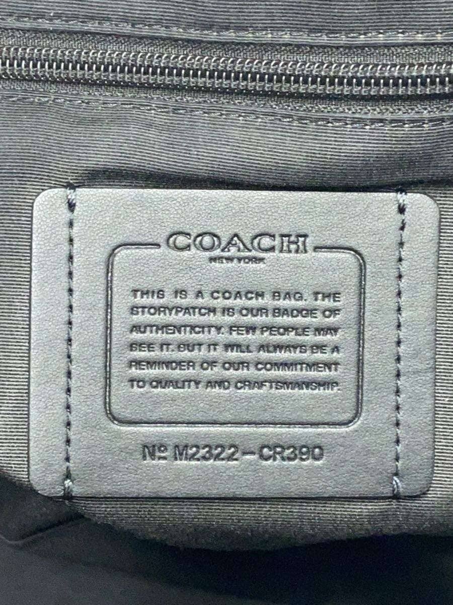 COACH tote bag -- BLK CR390 5