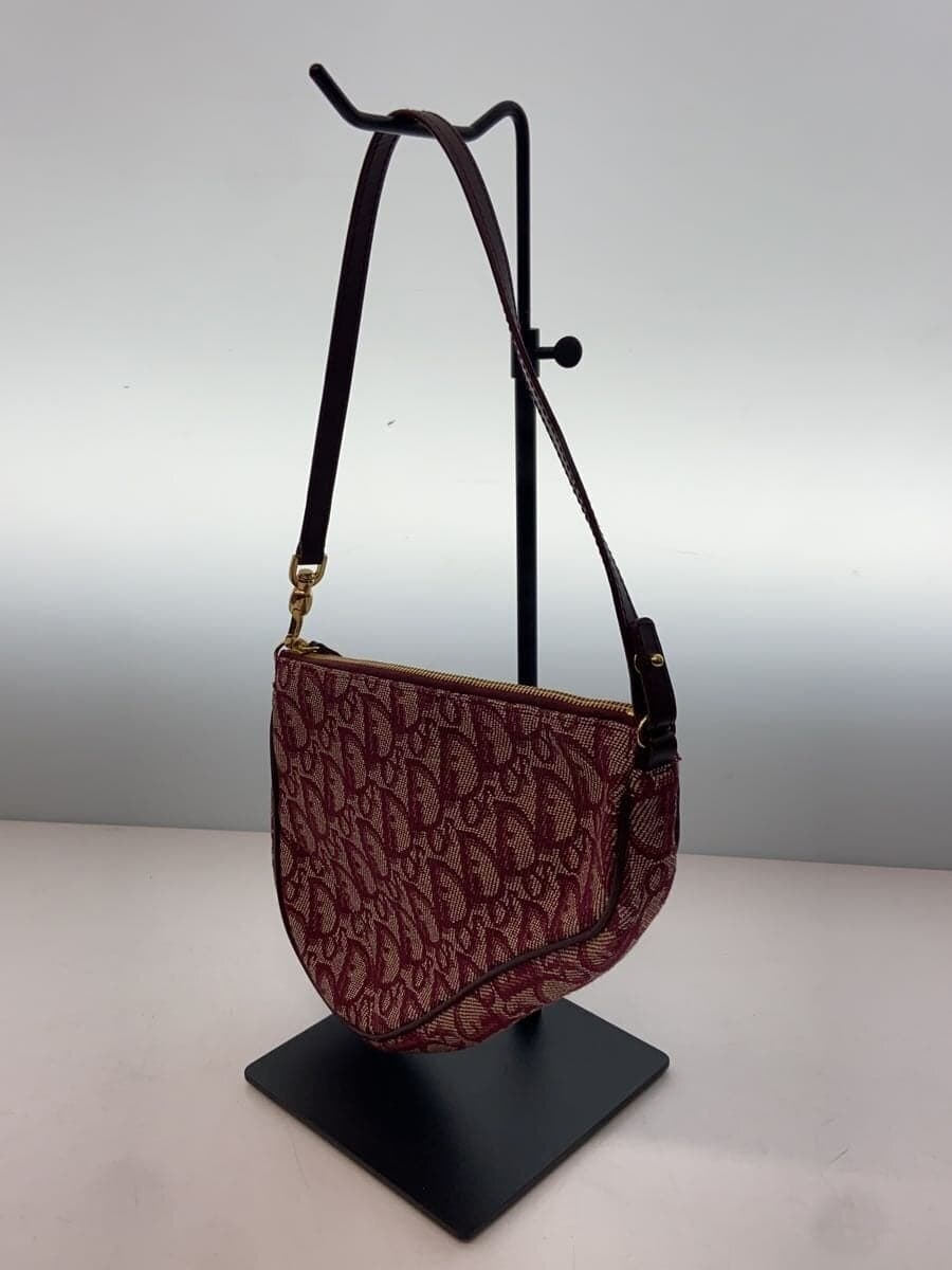Christian Dior Trotter pattern Saddle bag Canvas BRD All-over pattern 0034 2