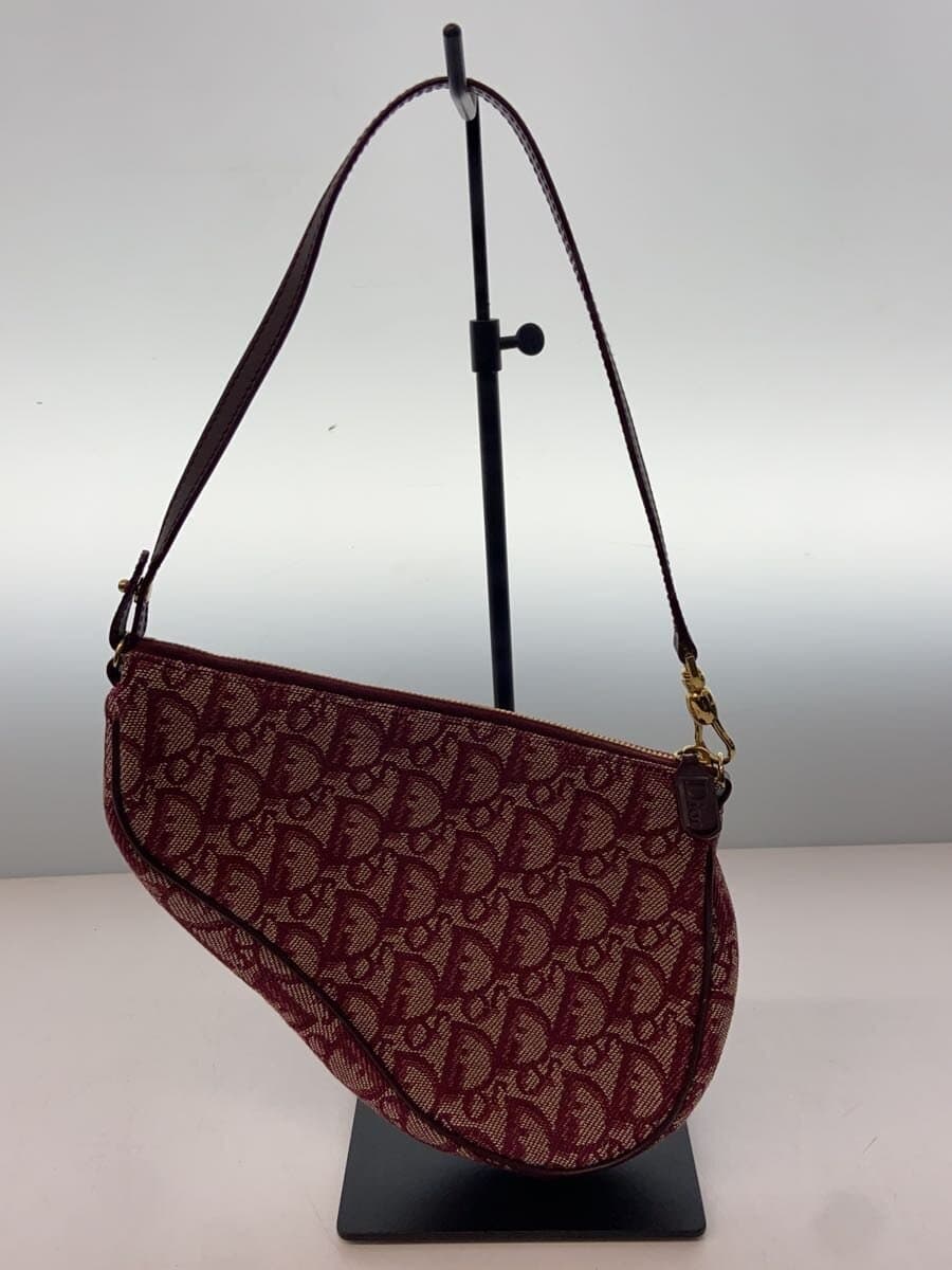 Christian Dior Trotter pattern Saddle bag Canvas BRD All-over pattern 0034 3