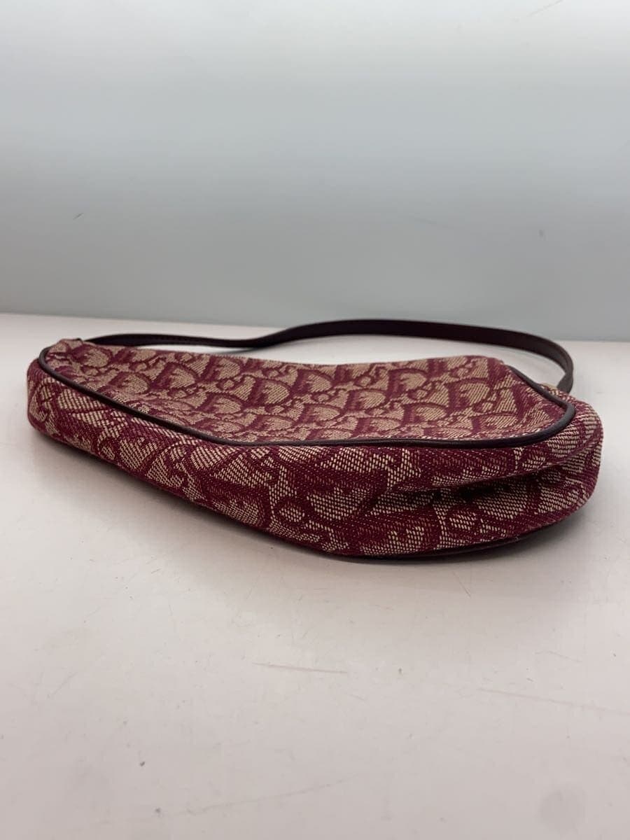 Christian Dior Trotter pattern Saddle bag Canvas BRD All-over pattern 0034 4