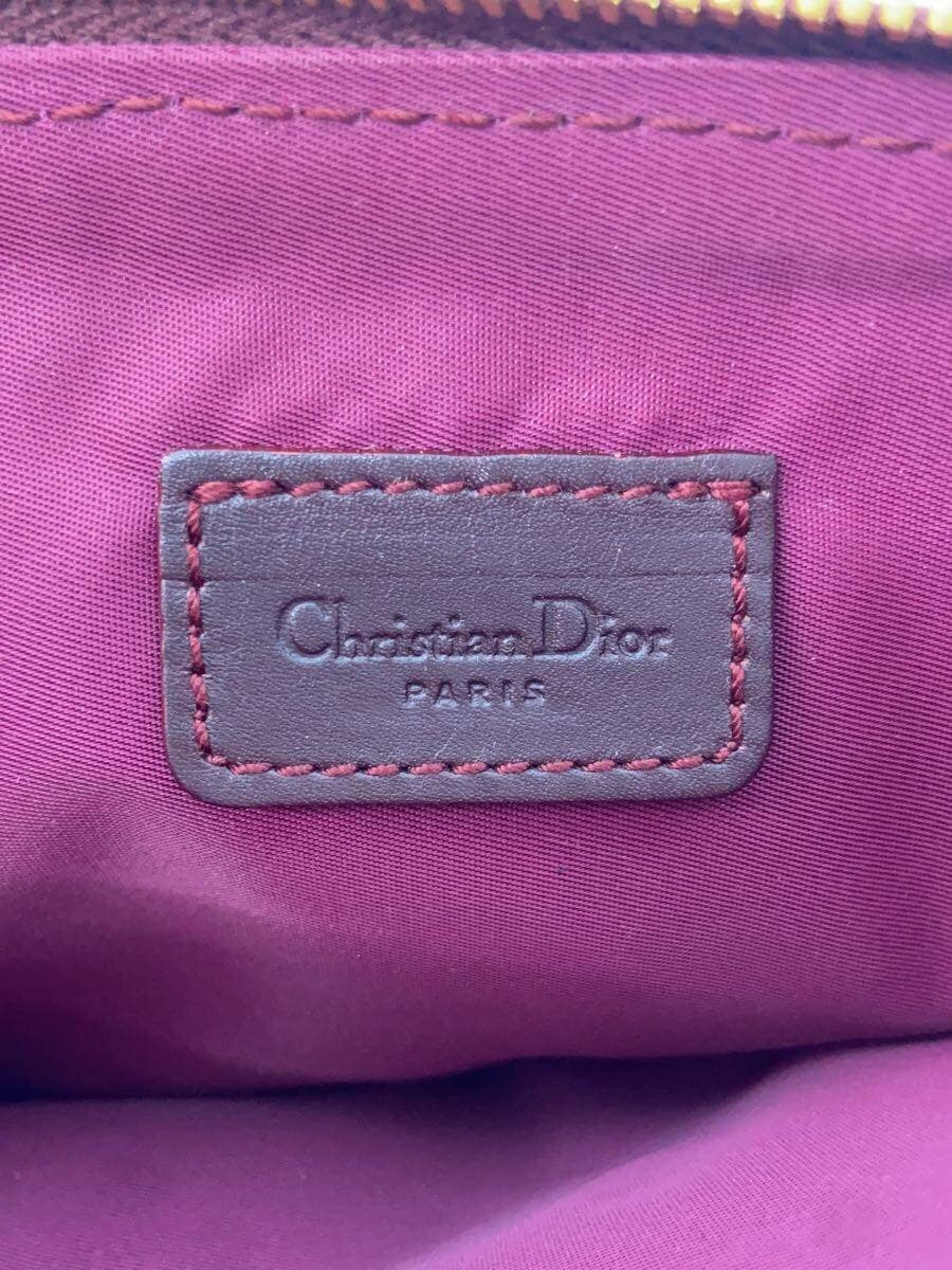 Christian Dior Trotter pattern Saddle bag Canvas BRD All-over pattern 0034 5