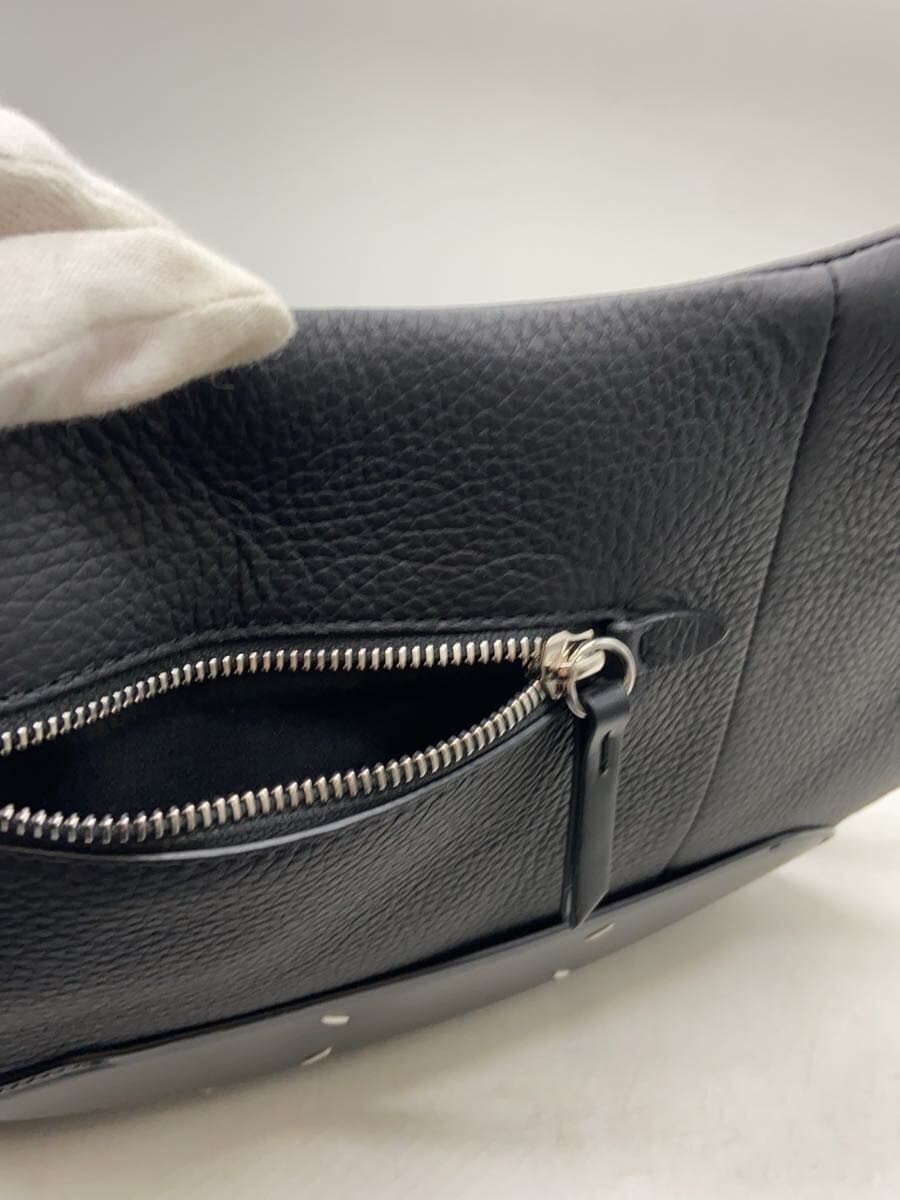 Maison Margiela Shoulder Bag Leather BLK SB1WG0017 5AC Saddle Bag 6