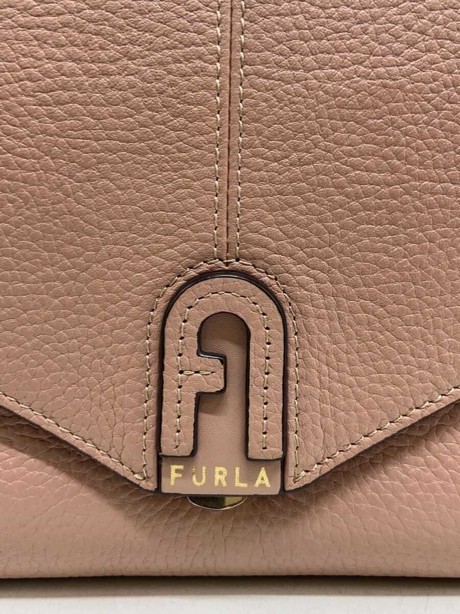 FURLA2-Way Hand Shoulder Bag Leather PNK 8