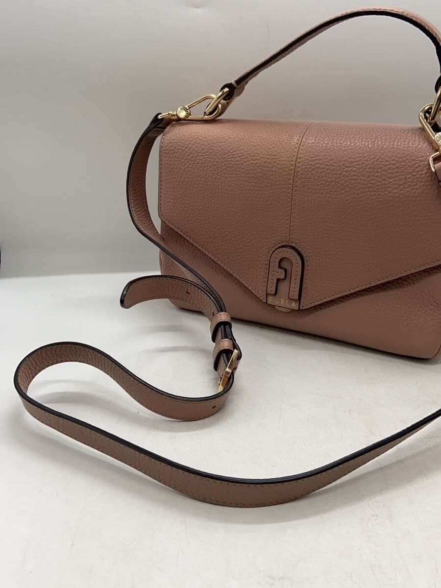FURLA2-Way Hand Shoulder Bag Leather PNK 9