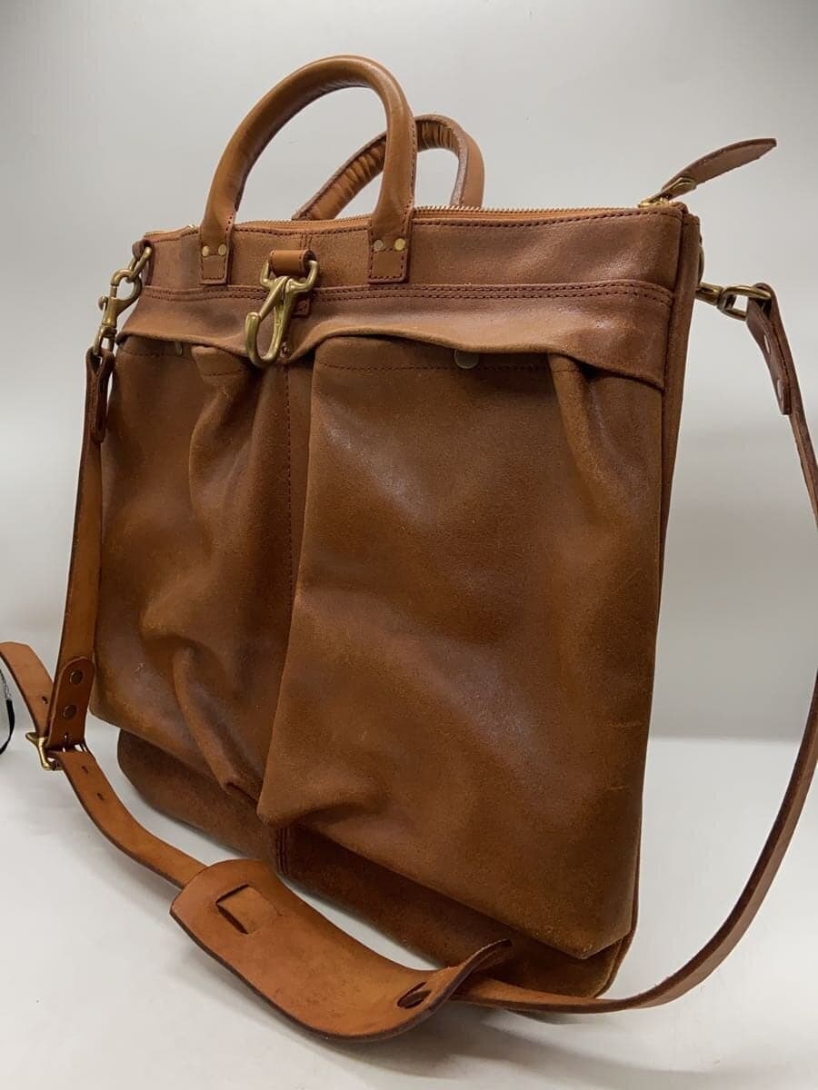 vasco Helmet Bag Leather BRW 2