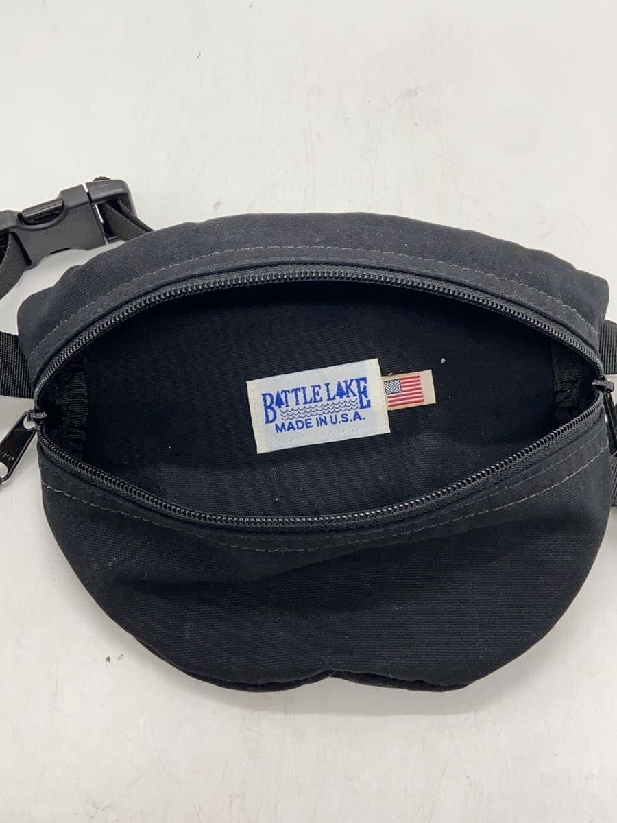 BATTLE LAKE x Steven Alan Waist Bag Cotton BLK 6