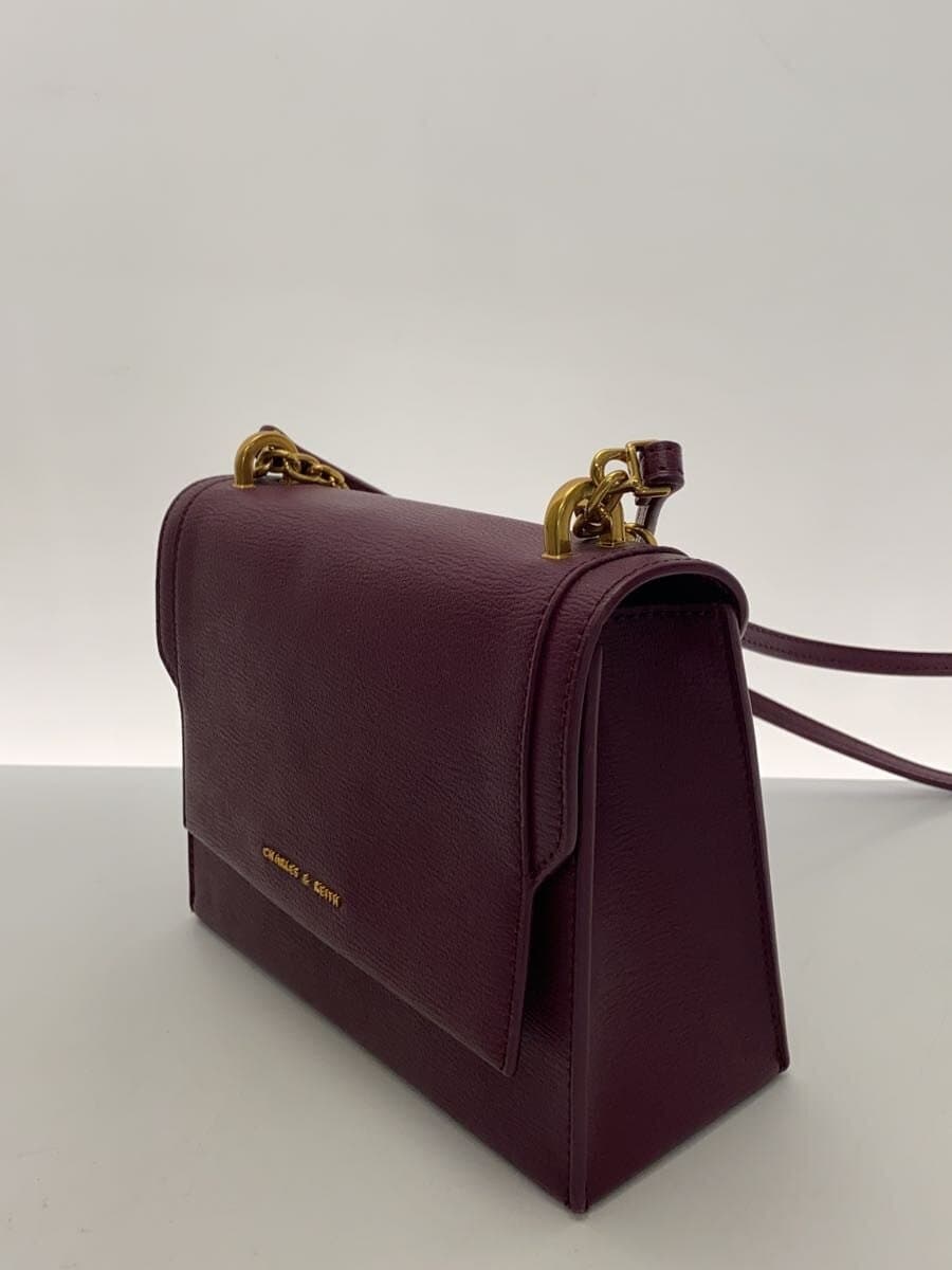 CHARLES&KEITH Shoulder Bag Faux Leather PUP Solid 2