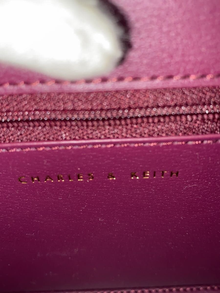 CHARLES&KEITH Shoulder Bag Faux Leather PUP Solid 5