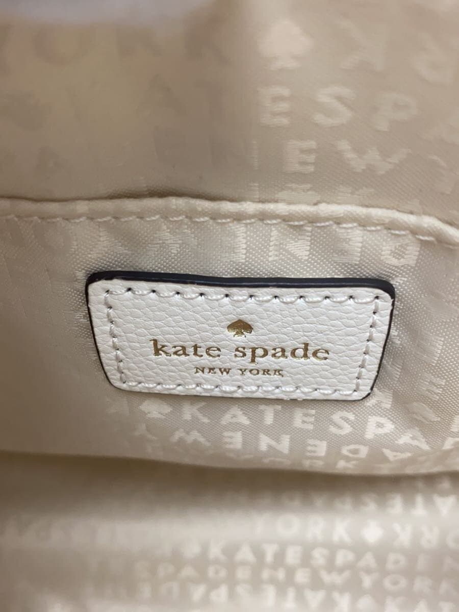 kate spade new york Shoulder Bag Leather WHT 5