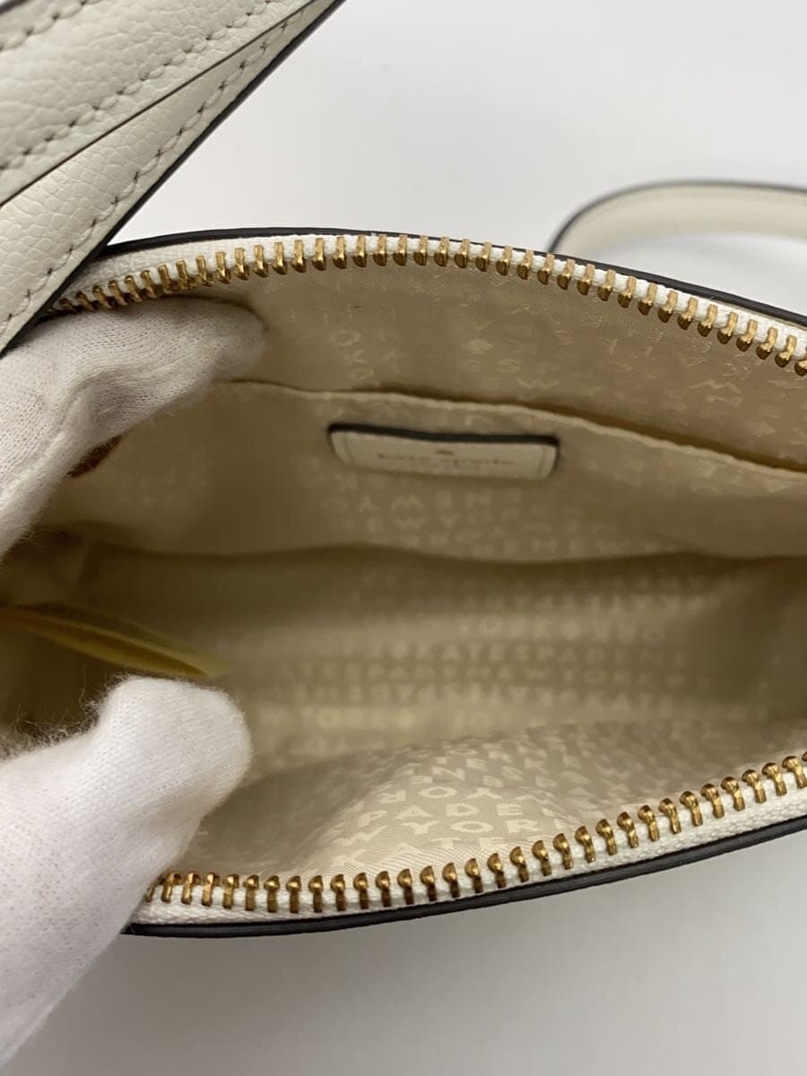 kate spade new york Shoulder Bag Leather WHT 6