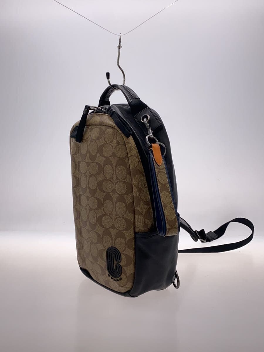 COACH BodyBag Shoulder Bag PVC Signature 89909 2