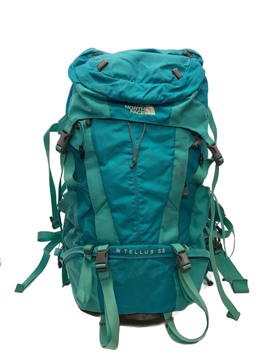 THE NORTH FACEW TELLUS 55 Backpack Nylon GRN NMW61305