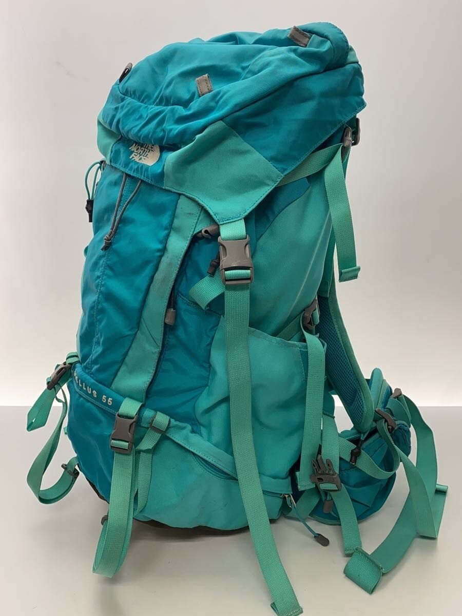 THE NORTH FACEW TELLUS 55 Backpack Nylon GRN NMW61305 2