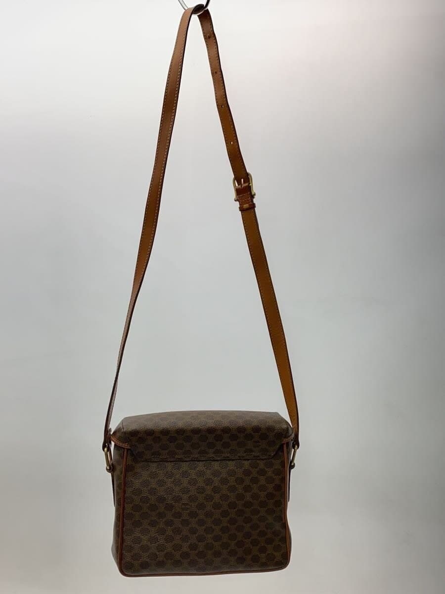 CELINE shoulder bag PVC BRW Macadam 3