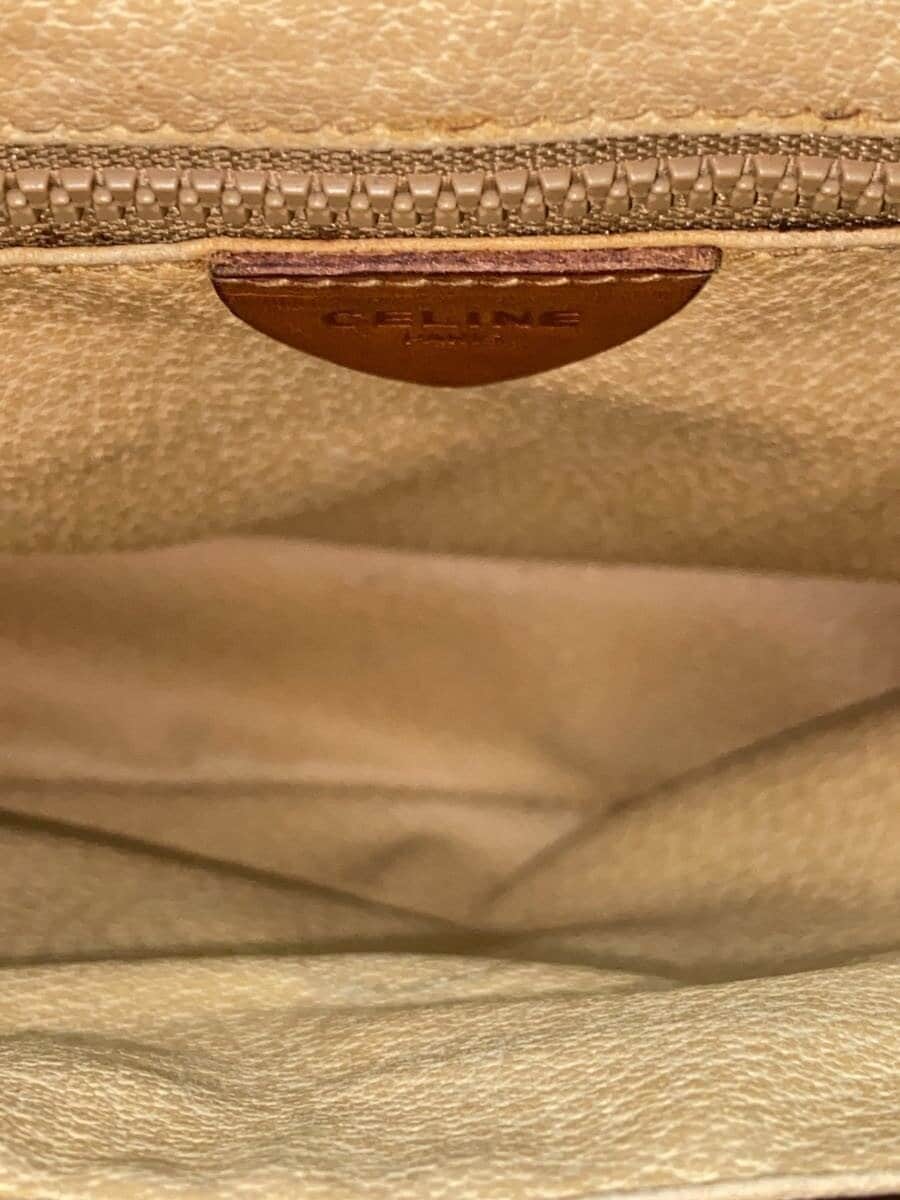 CELINE shoulder bag PVC BRW Macadam 6