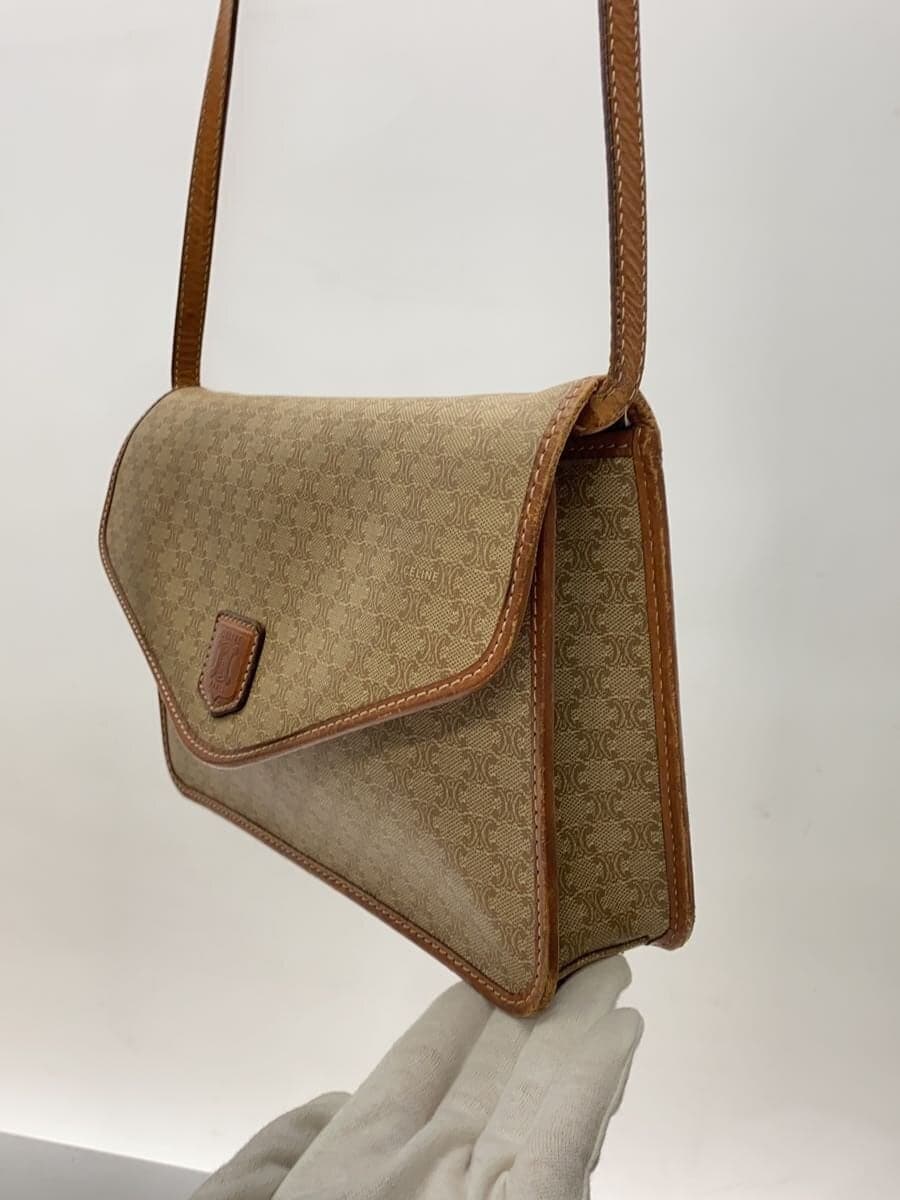 CELINE Old Celine Shoulder Bag -- BRW Macadam 2