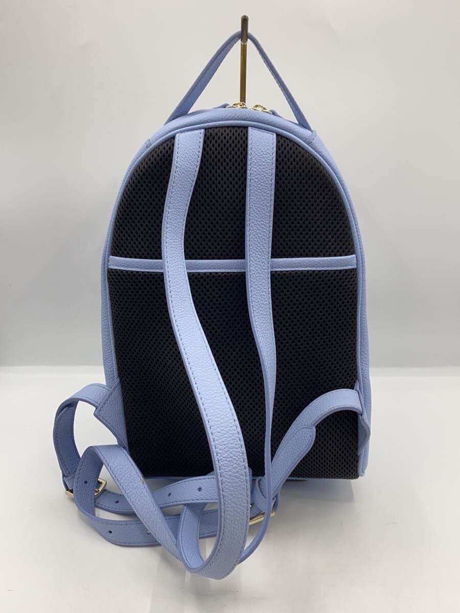 FURLA Backpack Leather BLU Solid 3